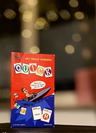 Quick - family /friends game, merk: University Games, staat: Heel goed, € 5,00, € 5,95 inclusief Kopersbescherming