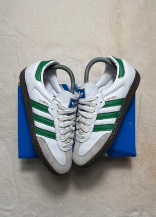 Adidas Samba Og Blanche Verte / White Green Taille 40 FR | 7 US | 6 1/2 UK, marca: adidas, estado: Muy bueno, tamaño: 40, 49,90 €, 53,10 € Protección al comprador Pro incluida