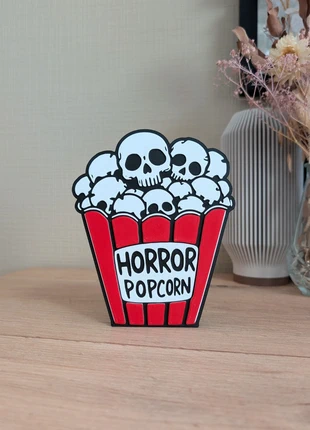 Horror Popcorn logo décoratif halloween 15x12cm, marque: halloween, état: Très bon état, 13,50 €, 14,88 € Protection acheteurs (Pro) incluse