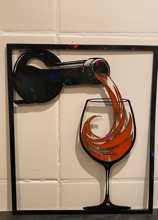 Décoration murale Vin 🍷, marke: Impression, zustand: Neu, 12,90 €, 14,25 € inklusive Vinted-Käuferschutz