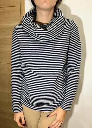 Pull Tommy Hilfiger bleu marine et gris avec logo - Femme - Taille S, marque: Tommy Hilfiger, état: Très bon état, taille: S / 36 / 8, 17,90 €, 19,50 € Protection acheteurs incluse