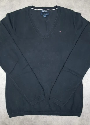 Pull noir col v Marque Tommy Hilfiger Taille M, marke: Tommy Hilfiger, zustand: Sehr gut, größe: M, 12,00 €, 13,30 € beinhaltet Vinted-Käuferschutz Pro