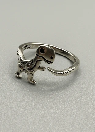 Bague petit dinosaure argent 925, marque: Argent, état: Très bon état, taille: Ajustable, 12,90 €, 14,25 € Protection acheteurs (Pro) incluse
