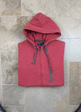Sweat à capuche full zip Ralph Lauren - Homme L - Rouge - 100% coton, marque: Ralph Lauren, état: Bon état, taille: L, 50,00 €, 53,20 € Protection acheteurs (Pro) incluse