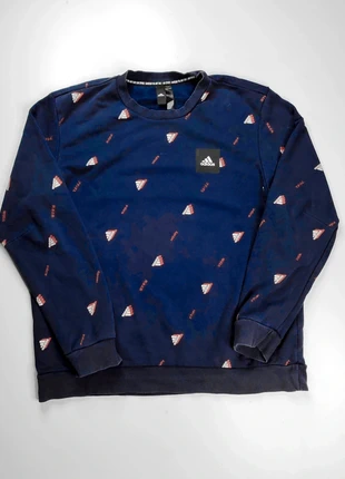 Pull bleu marine logo monogram blanc adidas T.XL, marque: adidas, état: Très bon état, taille: XL, 12,00 €, 13,30 € Protection acheteurs (Pro) incluse