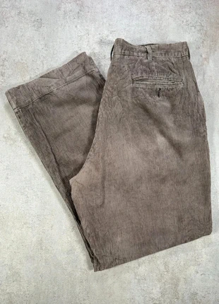 Pantalon En Velours Côtelé / Corduroy haggar corduroy gris taupe, coupe ample, coton taille W36 L32, marque: Vintage Dressing, état: Très bon état, taille: W36 | FR 46, 13,00 €, 14,35 € Protection acheteurs (Pro) incluse