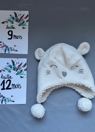 Bonnet ourson, marke: sansnom., zustand: Gut, größe: 1-2 years, 49 cm, 1,00 €, 1,75 € inklusive Vinted-Käuferschutz