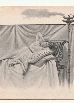 Carte Postale Ancienne . Fantaisie illustrateur . Femme . Rome Antique, état: Très bon état, 1,00 €, 1,75 € Protection acheteurs incluse