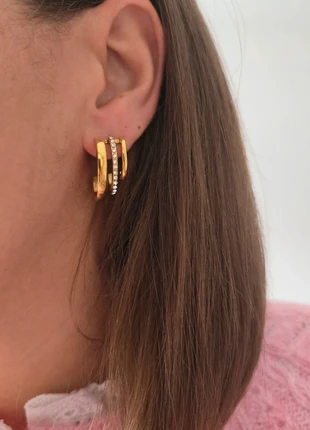 Boucles d'oreilles en acier inoxydable, merk: Tendance, staat: Heel goed, € 12,00, € 13,30 inclusief Kopersbescherming Pro