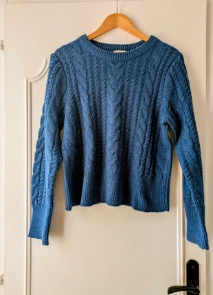 Pull bleu, marca: Cache Cache, estado: Bom, tamanho: L / 40 / 12, €3.00, €3.85 inclui Proteção do Comprador