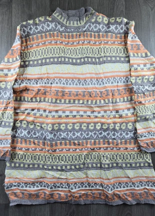 Pull vintage motifs jacquard multicolore | taille M femme, marca: Vintage Dressing, estado: Bom, tamanho: M / 38 / 10, €9.90, €11.10 inclui Proteção do Comprador Pro
