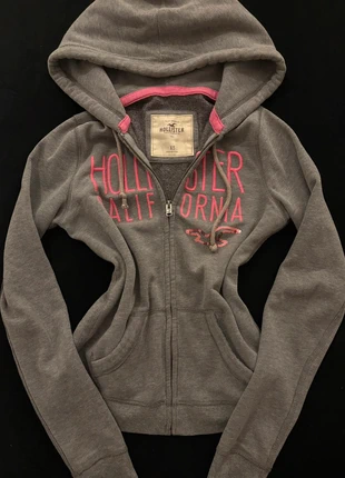 Vintage Hollister Zip Up Hoodie Jacke, marke: Hollister, zustand: Sehr gut, größe: XS / 34 / 6, 38,00 €, 40,60 € inklusive Vinted-Käuferschutz