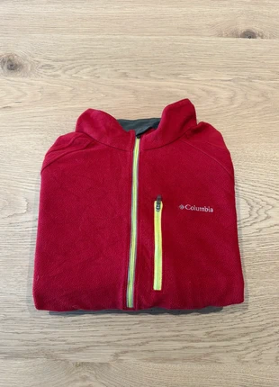 Columbia Omni-Heat Polaire Rouge XL- Chaleur Tech & Style !, marca: Columbia, estado: Bom, tamanho: XL, €22.00, €23.80 inclui Proteção do Comprador