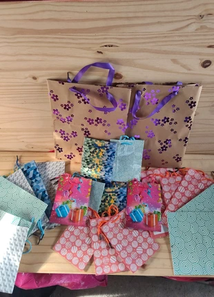 Sac pour emballage cadeau neuf, état: Neuf sans étiquette, 4,00 €, 4,90 € Protection acheteurs incluse