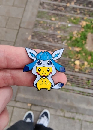 Pin's Pikachu déguisé en givrali pokemon, marca: Pokémon, estado: Muito bom, €2.99, €3.84 inclui Proteção do Comprador Pro