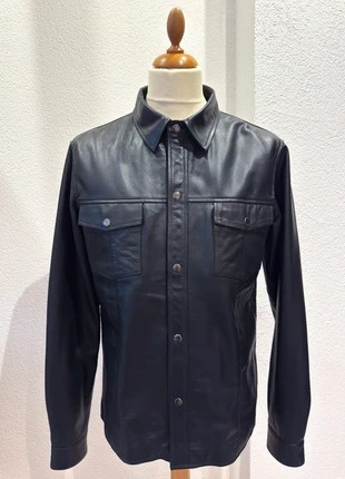 Ricano Leder Hemd - Overshirt - Grösse L - Neu, marque: Ricano, état: Neuf sans étiquette, taille: L, 149,00 €, 157,15 € Protection acheteurs incluse