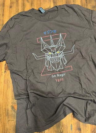 T-shirt Go-Nagai marrone soggetto Grande Mazinga taglia XL, marque: Soft Style, état: Très bon état, taille: XL, 5,00 €, 5,95 € Protection acheteurs incluse