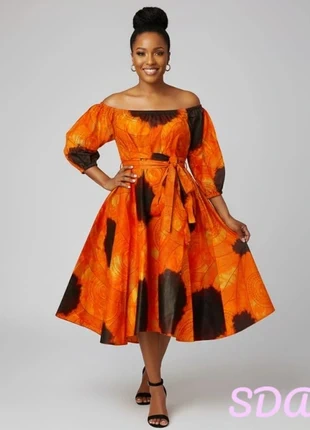 Robe basin africain évasée légère, brand: Wax, condizioni: Ottime, taglia: L / IT 44 / EU 40, €41.00, €43.75 include la Protezione acquisti Pro