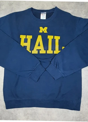 Sweat bleu marine universitaire HAIL Marque Jerzees Taille S oversized, marca: Jerzees, estado: Muy bueno, tamaño: S, 29,00 €, 31,15 € Protección al comprador Pro incluida