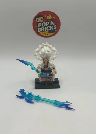 Figurine type LEGO – Luffy – One Piece – Gear 5 Nika, brand: OnePiece, condition: Very good, size: Preemie, up to 44cm, €4.99, €5.94 includes Buyer Protection