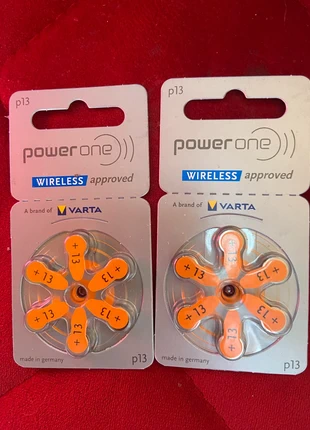 Power one Batterien P13, Wireless, Varta Neu für Hörgerät, brand: VARTA, condizioni: Nuovo con cartellino, €3.00, €3.85 include la Protezione acquisti