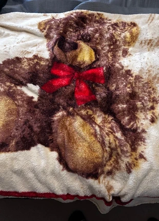 🧸 Soft Teddy Bear Blanket throw Christmas – Cozy & Cute Design 🧸, brand: Homesense, condition: Like new, size: 150 x 200 cm, £15.00, £16.45 includes Buyer Protection