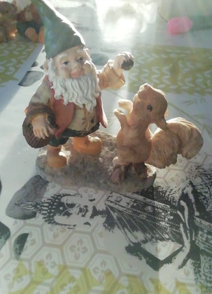 Décoration Noël lutin et écureuil en resine, merk: Noël, staat: Heel goed, € 5,50, € 6,48 inclusief Kopersbescherming