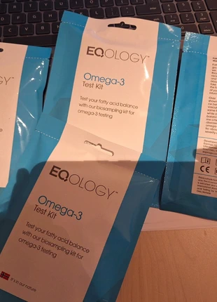 Test kit omega 3 Eqology 4 keer, merk: Omega, staat: Nieuw met prijskaartje, € 200,00, € 210,70 inclusief Kopersbescherming