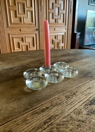 Lot de 6 bougeoirs Point à la Ligne – Verre épais – Made in France, marque: Point a la Ligne, état: Très bon état, 10,00 €, 11,20 € Protection acheteurs incluse