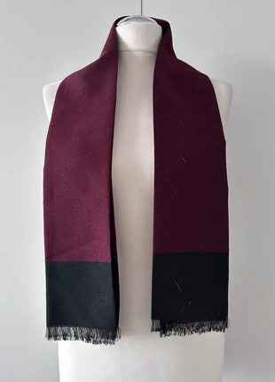 edles Tuch Schal mit Fransen weinrot burgunder, marque: Trevira, état: Très bon état, 3,00 €, 3,85 € Protection acheteurs incluse