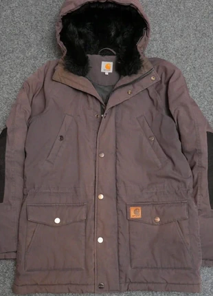 Manteau à Capuche Marron Carhartt Wip Trapper Parka Coat Heavy Duty Military Utility Winter Jacket M, marque: Carhartt, état: Très bon état, taille: M, 35,00 €, 37,45 € Protection acheteurs incluse