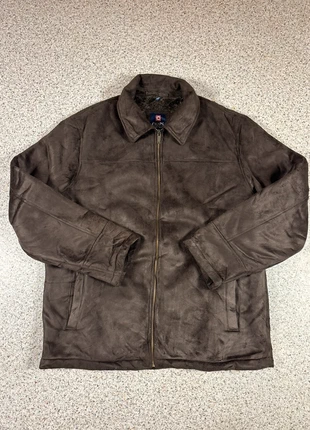 Veste en suédine intérieur fourrure Chaps M, marque: Chaps Ralph Lauren, état: Très bon état, taille: M, 26,00 €, 28,00 € Protection acheteurs incluse