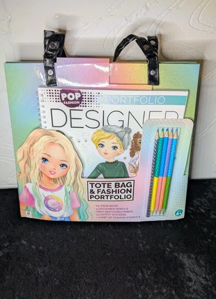 Pop Fashion: Tote Bag & Fashion Portfolio drawing set, condition: New with tags, size: 6 years / 116 cm, £5.00, £5.70 includes Buyer Protection
