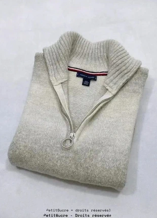 Rare Pull Demi zip Tommy Hilfiger Femme Half zip - Taille Xs /1226B, marke: Tommy Hilfiger, zustand: Sehr gut, größe: XS / 34 / 6, 29,00 €, 31,15 € beinhaltet Vinted-Käuferschutz Pro