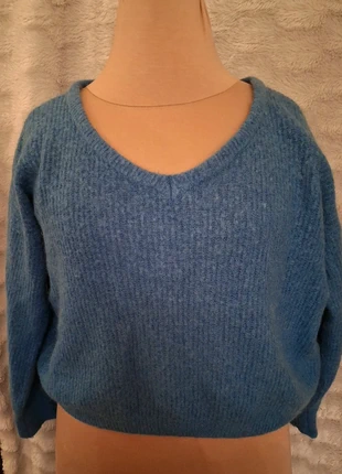 💙Adorable petit pull crop bleu electrique #BlackRose, brand: Black Rose, condizioni: Ottime, taglia: Taglia unica, €15.00, €16.45 include la Protezione acquisti