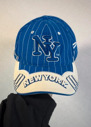 New York Blue Baseball Cap, merk: Rare, staat: Heel goed, maat: M, € 13,50, € 14,88 inclusief Kopersbescherming Pro