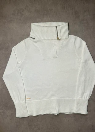 Col roulé Ralph Lauren blanc taille L logo brodé, marca: Ralph Lauren, estado: Muito bom, tamanho: L / 40 / 12, €30.00, €32.20 inclui Proteção do Comprador