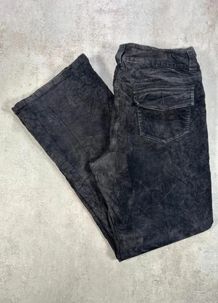 Pantalon En Velours Côtelé / Corduroy reitmans corduroy noir, coupe droite, poches taille 10P, marca: Vintage Dressing, estado: Muito bom, tamanho: L / 40 / 12, €5.00, €5.95 inclui Proteção do Comprador Pro