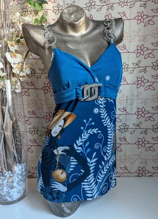 Preciosa camiseta mujer Boutique parisienne talla única, marca: Boutique Parisienne, estado: Muito bom, tamanho: Tamanho único, €14.00, €15.40 inclui Proteção do Comprador