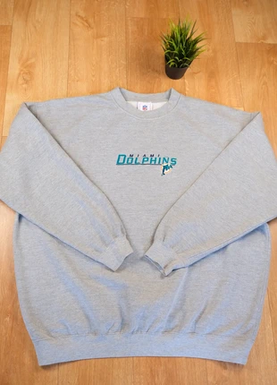 Felpa Miami Dolphins vintage grigia taglia XXL, marca: NFL, estado: Muy bueno, tamaño: XXL, 15,00 €, 16,45 € Protección al comprador incluida