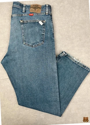 Wrangler Jeans Original Denim - Taille W40/L30 - Coupe Regular Fit - Made in Mexico - Style Vintage, marke: Wrangler, zustand: Sehr gut, größe: W40 | DE 56, 13,90 €, 15,30 € beinhaltet Vinted-Käuferschutz Pro