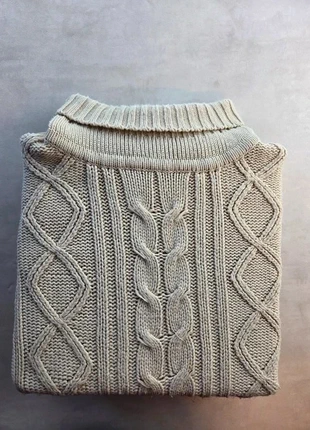 engine casualwear pull torsadé col montant beige L vintage Y2K softwear, marque: Vintage Dressing, état: Très bon état, taille: L, 25,00 €, 26,95 € Protection acheteurs incluse