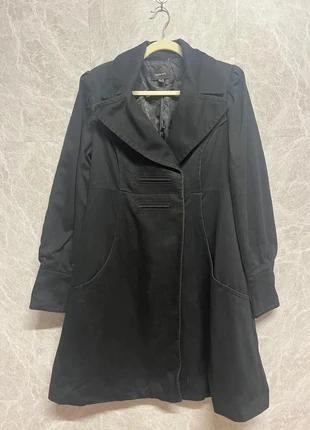 Abrigo entallado Mango negro, marque: Mango, état: Très bon état, taille: XL / 42 / 14, 20,00 €, 21,70 € Protection acheteurs incluse