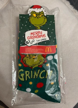 Calzini Grinch, brand: McDonald's, condizioni: Nuovo con cartellino, taglia: Taglia unica, €5.00, €5.95 include la Protezione acquisti