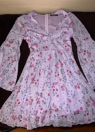 Vestito floreale, marca: Boutique Parisienne, estado: Novo sem etiquetas, tamanho: XS / 34 / 6, €6.00, €7.00 inclui Proteção do Comprador