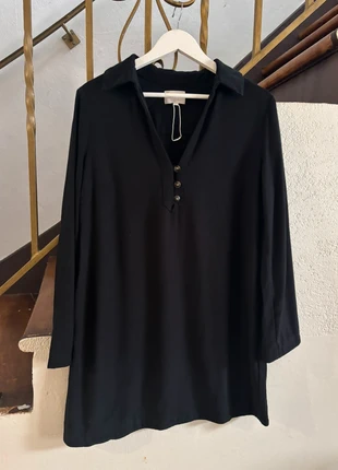 Robe Sezane noire - Taille 44, marque: Sézane, état: Neuf sans étiquette, taille: XXL / 44 / 16, 60,00 €, 63,70 € Protection acheteurs incluse