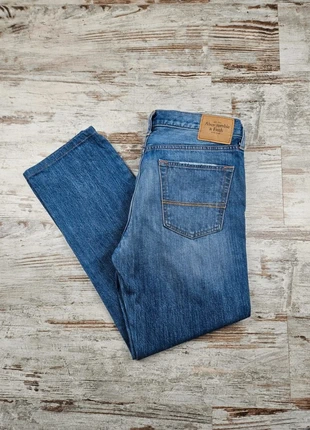 Jeans abercrombie & fitch w34L34 taille L homme coupe droite bleu 100% coton, marque: Abercrombie & Fitch, état: Très bon état, taille: L, 17,00 €, 18,55 € Protection acheteurs incluse