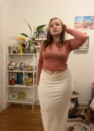 Jupe blanche crème, marque: Vintage Dressing, état: Bon état, taille: XL / 42 / 14, 13,00 €, 14,35 € Protection acheteurs (Pro) incluse