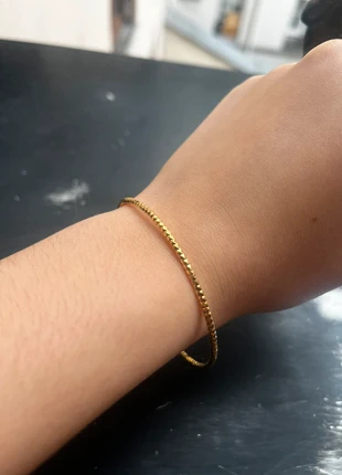 Bracelet en plaqué or, brand: Accessoires, condition: Very good, €13.40, €14.77 includes Buyer Protection