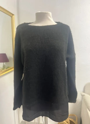 Pull Tessia noir taille M, marca: Yessica, estado: Muy bueno, tamaño: M / 38 / 10, 5,00 €, 5,95 € Protección al comprador incluida